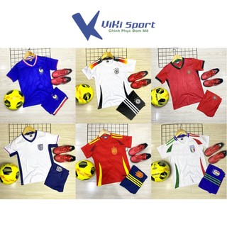 Bộ quần áo đá bóng cho bé độ tuổi từ 1 đến 14 tuổi JP04 - ViKi Sport