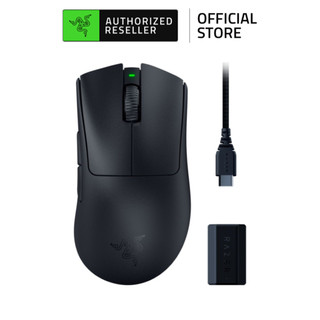 Chuột razer deathadder v3 pro hyperpolling| 2.4ghz-cáp speedflex usb c | 30000 dpi | switch gen-3 | 5 nút lập trình | 70