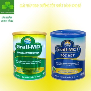 Combo 1 lon grall MD và 1 lon grall mct