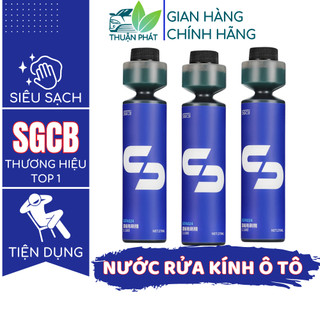 Nước rửa kính ô tô SGCB, Nước rửa kính đậm đặc 1:100, Tạo bóng và sạch vết bẩn 270ML Thuận Phát