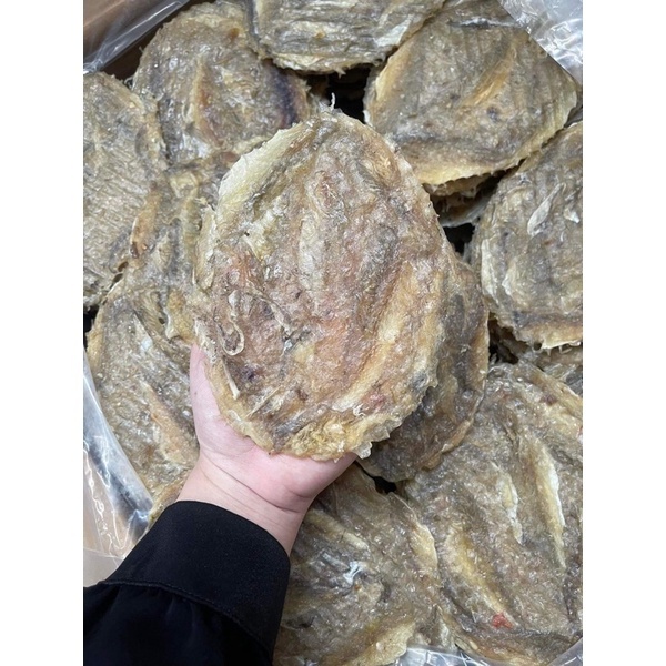 Cá khô bò + cá chỉ vàng ( 500gr/2 loại) chuẩn thơm ngon chất lượng đặc sản miền núi, Chuẩn Ngọt Dày mình, không xương