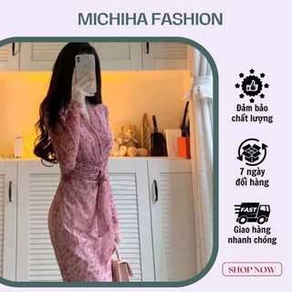 Đầm body thắt eo tôn dáng phong cách cổ điển
