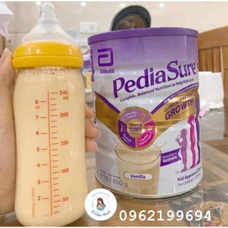 Sữa bột Pediasure Úc vanilla 850gr Úc - [ Mẫu mới - Date 2025 ]