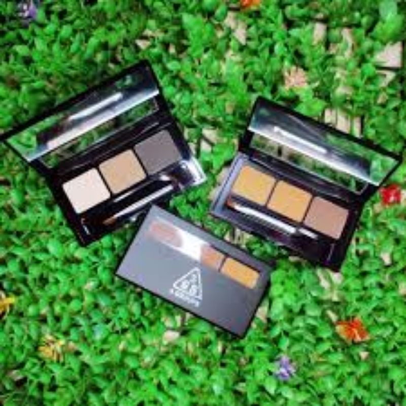 Bột kẻ, tán chân mày 3 ô 3GS chuẩn màu đẹp