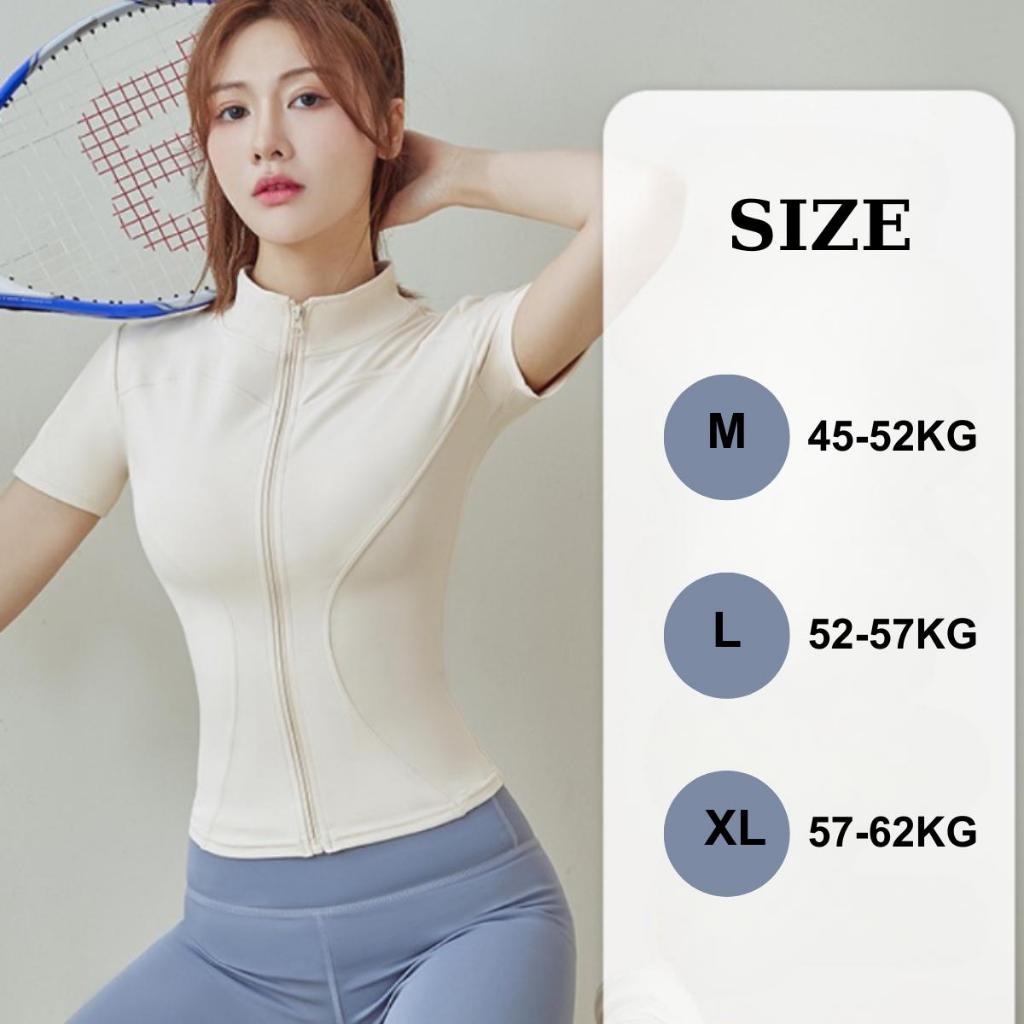 Áo khoác nữ thể thao tay ngắn tập gym,yoga,ôm body chất thun lạnh co giãn 4 chiều GEPO GP231 | BigBuy360 - bigbuy360.vn