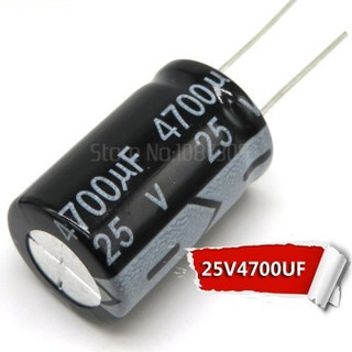 Tụ điện nhôm 25v4700uf16 * 25mm ,tụ hóa 4700uf 25v 16x25mm
