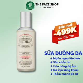 Sữa dưỡng ẩm chống lão hóa sáng da phục hồi săn chắc da The Face Shop The Therapy Essential Emulsion 130ml