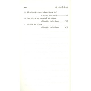 Sách - Các Lý Thuyết Văn Hóa