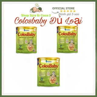 CT- Sữa bột Colosbaby Gold Bio IQ D3K2 800gr date mới Qr tích xu