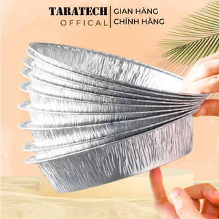 Khay Giấy Bạc Lót Nồi Chiên Không Dầu Đường Kính 19-22cm Khay Đựng Thực Phẩm Tiện Lợi TR TARAA