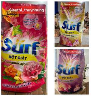 Bột giặt Surf hương Nước xả vải 5,5kg,5,3kg