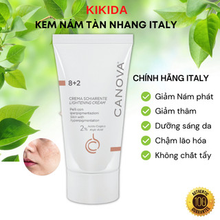 Kem Nám Tàn Nhang Châu Âu CANOVA 8+2 ITALY, Giảm Thâm Nám Dưỡng Da Chậm Lão Hóa, KIKIDA