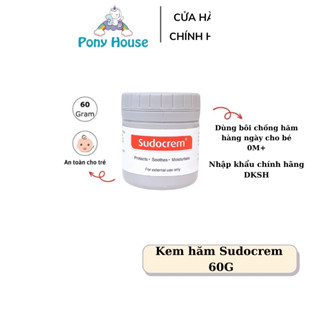 Kem Hăm Sudocrem Baby Care Cream Phòng Chống Hăm Tã Cho Bé Từ Sơ Sinh 60g Date 2027