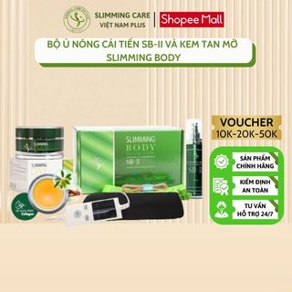 Bộ Cải Tiến Slimming Body SB-II & Kem Tan Mỡ Mờ Rạn Slimming Day Collagen 200g Giúp Giảm Mỡ Thừa Nhanh Chóng