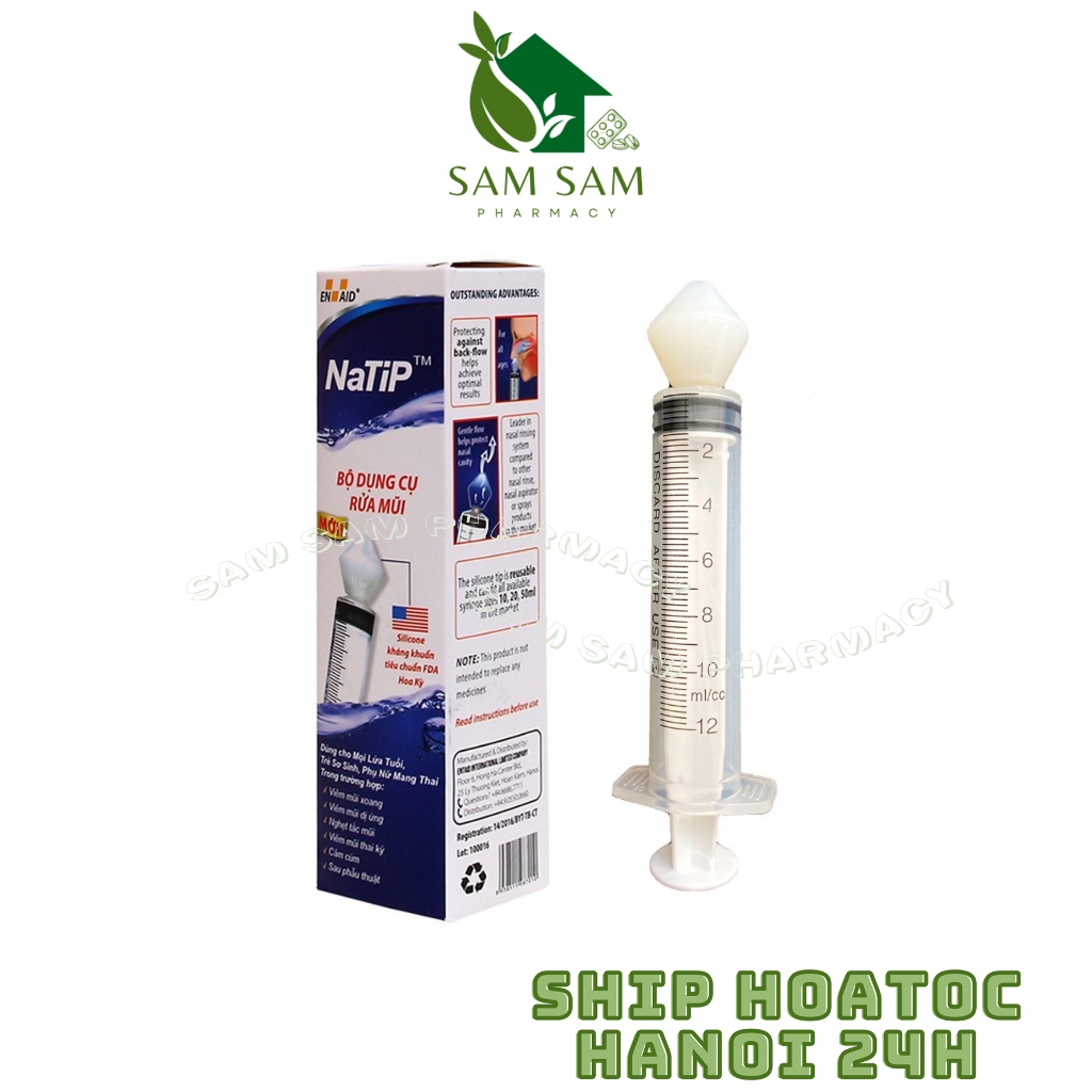 Bộ dụng cụ rửa mũi NaTip