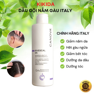 Dầu Gội CANOVA Trị Nấm Gàu Châu Âu 200ml Giảm Nấm Da Đầu Gầu Ngứa Bong Tróc Kích Ứng - KIKIDA