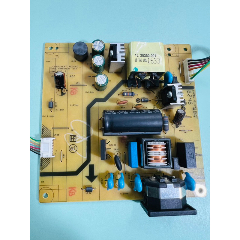 Main Board Nguồn, Chân Đế Màn Hình Dell P2217H Zin Đẹp