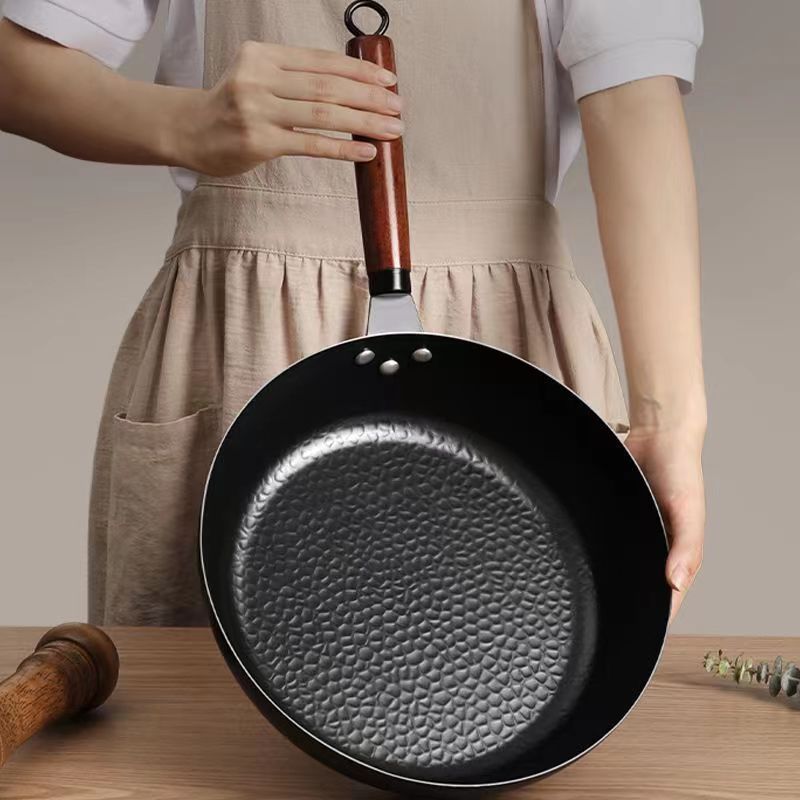 Chảo Chống Dính Sâu Lòng Nhật Bản Đường Kính 28CM, Chống Xước Quai Cầm Cách Nhiệt, Dùng Cho Mọi Loại Bếp