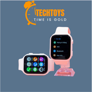 Đồng Hồ Thông Minh Trẻ Em TECHTOYS Y58C Định Vị Chuẩn Lắp Sim Nghe Gọi 2 Chiều Kết Nối Wifi Lướt Web Chơi Game Thả Ga