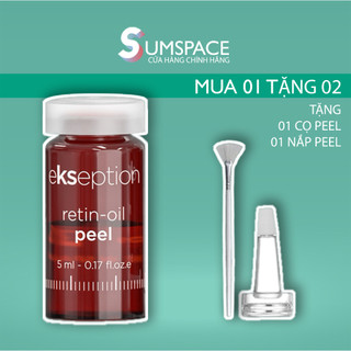 Tinh chất ekseption retin-oil peel 5ml căng bóng, sáng da - 5ml