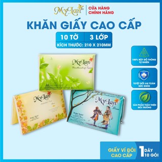 Dây 10 gói, ví đôi cao cấp mylan, 10gói/dây