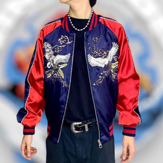 Áo bomber hoạ tiết thêu 2hand - 2hand hiệu
