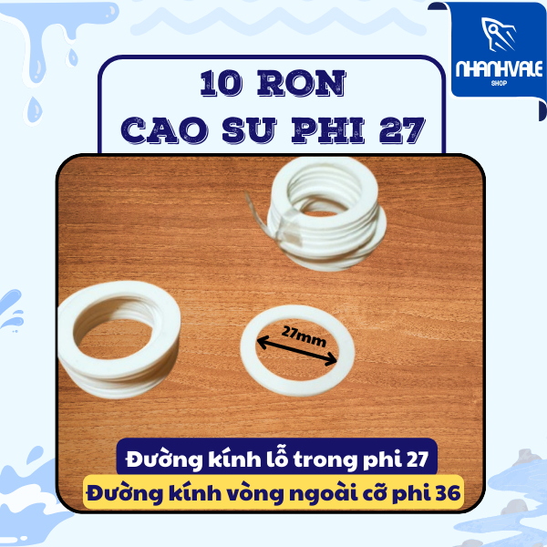 Combo 10 ron cao su ∅27