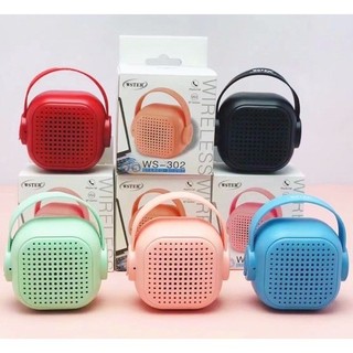 Loa Bluetooth WS-302. Loa bluetooth mini cầm tay di động WS 302 nhỏ gọn. Loa bluetooth mini không dây cầm tay di động