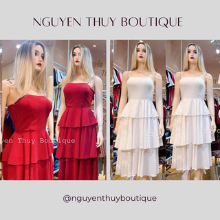 Đầm tầng dây- NGUYEN THUY BOUTIQUE