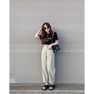   BIGSIZE 70KG  Q78 Quần Kaki Baggy Dáng Thụng Nữ Trơn Cạp Cao 9 Tấc 3 Màu Phong Cách Hàn Quốc Tặng Kèm Đai Da Hotrend 