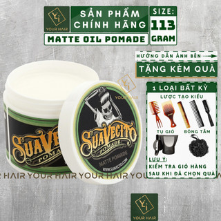 Sáp tạo kiểu Suavecito Matte Pomade 113g