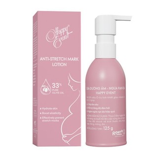 Sữa ngăn ngừa rạn da Happy Event 125ml - Mẫu Mới