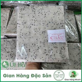  Bánh Tráng Cuốn Phan Rang Mè Đen Sấp 1Kg Bánh Tráng Ninh Thuận Dẻo Ngon Không Dính - Út Hà Đặc Sản 