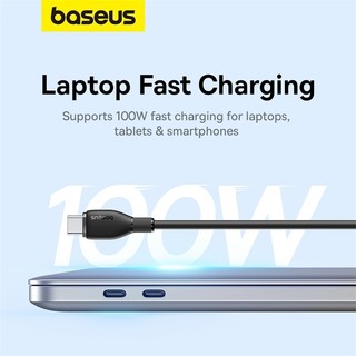 [CHÍNH HÃNG] Type-C to Type-C 100W Cáp Sạc Nhanh Baseus Pudding Series Fast Charging Cable