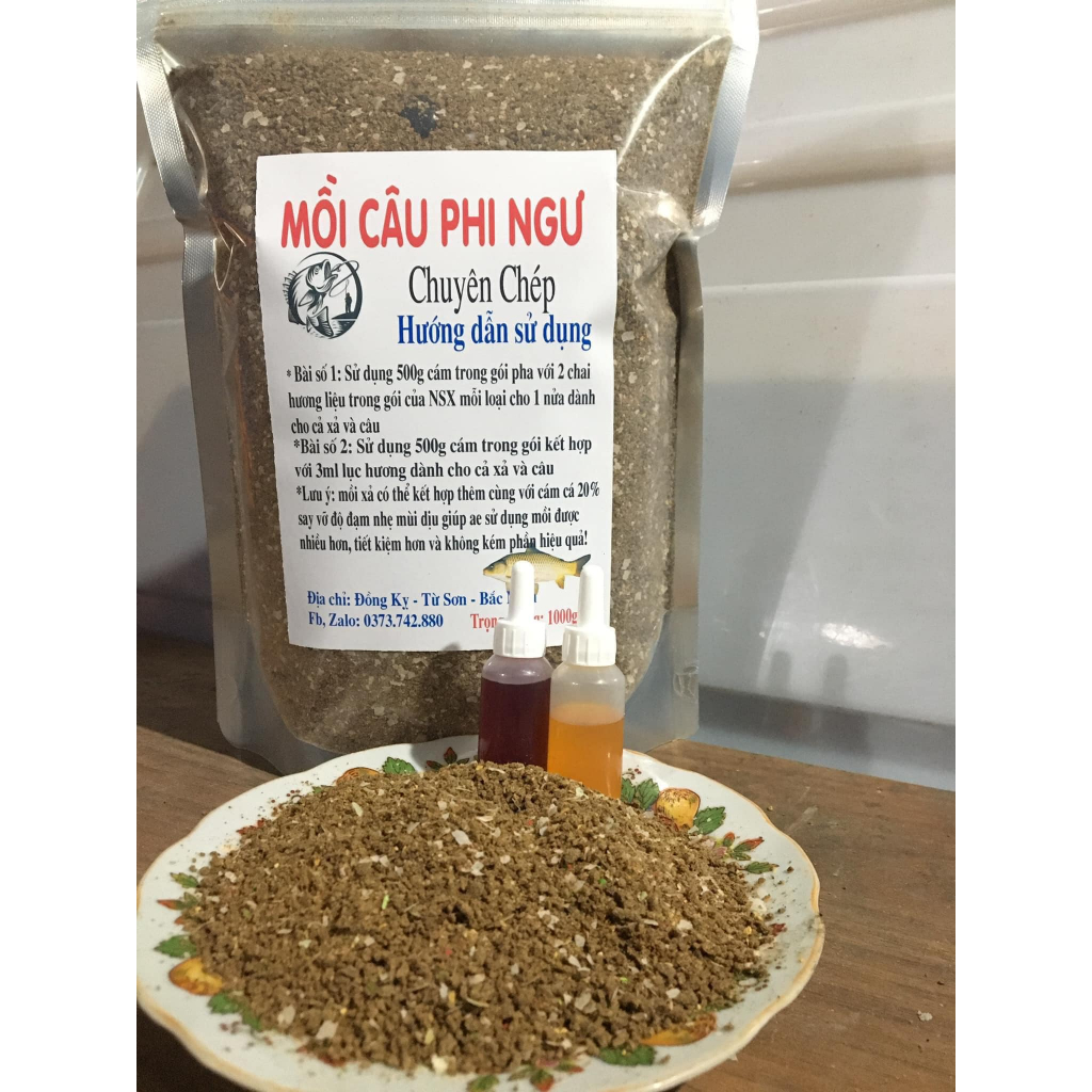 Mồi Câu Cá Chép Phi Ngư - Mồi Câu Phi Ngư