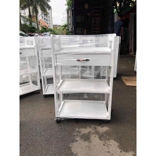 Kệ gỗ 3 tầng spa