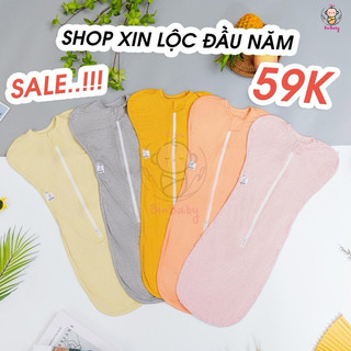 Nhộng chũn cho bé, nhộng chũn mở tay cho bé giúp bé ngủ ngon, giảm giật mình