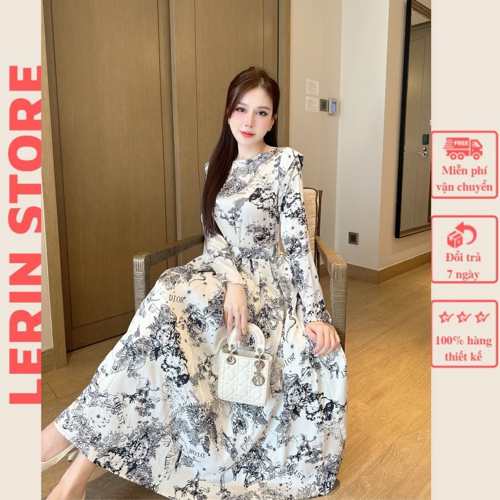 Set Bộ Dáng Dài Đầm Đẹp Thanh Lịch Công Sở_Lerin B96