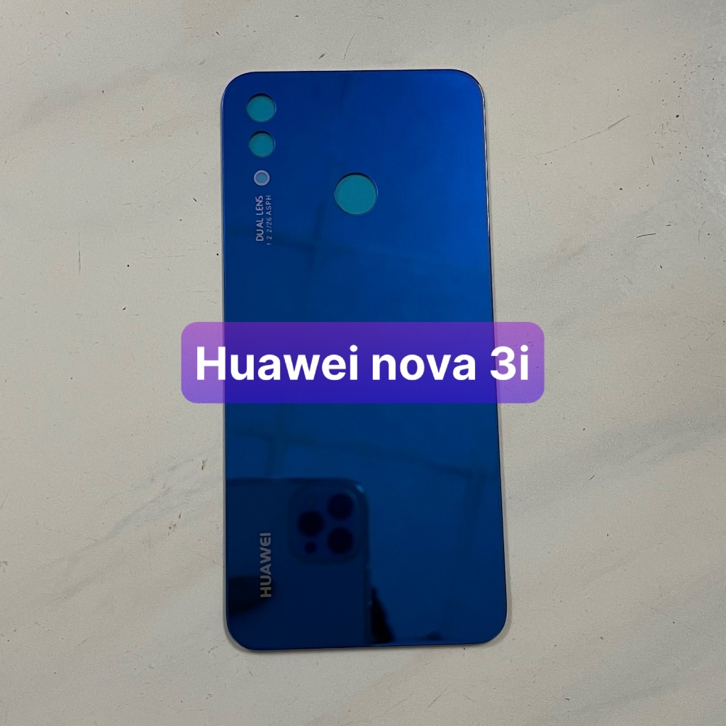 kính lưng huawei nova 3i (kính xịn)