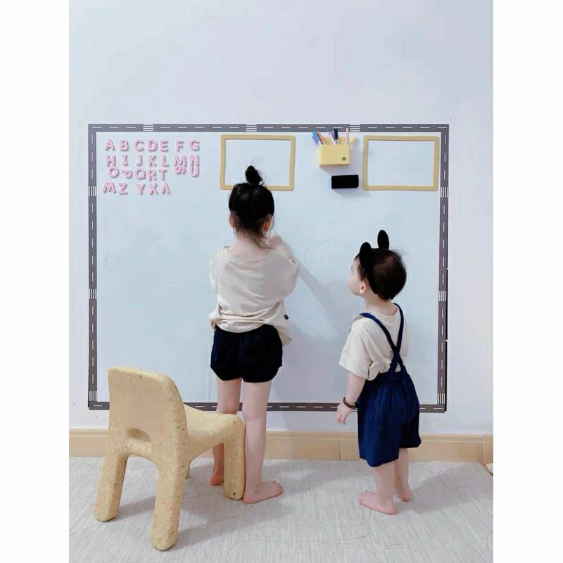 Bảng Dán Tường Đa Đi Năng Có Từ Tính Cho Bé