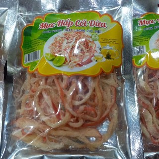 10 gói mực hấp cốt dừa kèm tương ớt