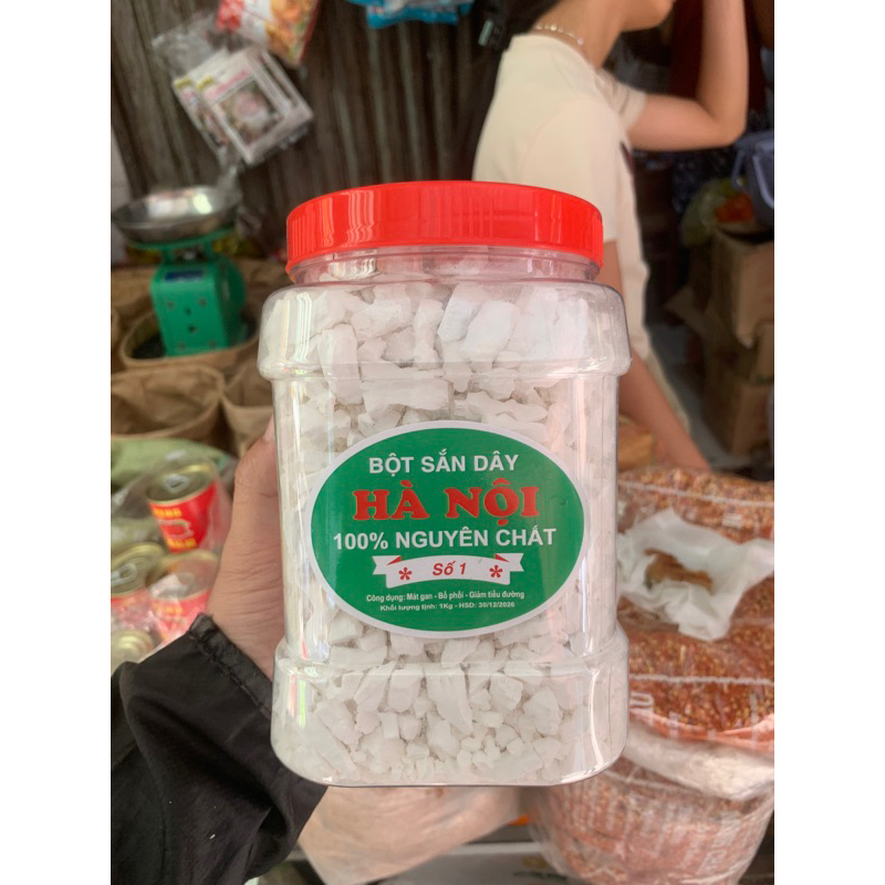 1KG BỘT SẮN DÂY NGUYÊN CHẤT