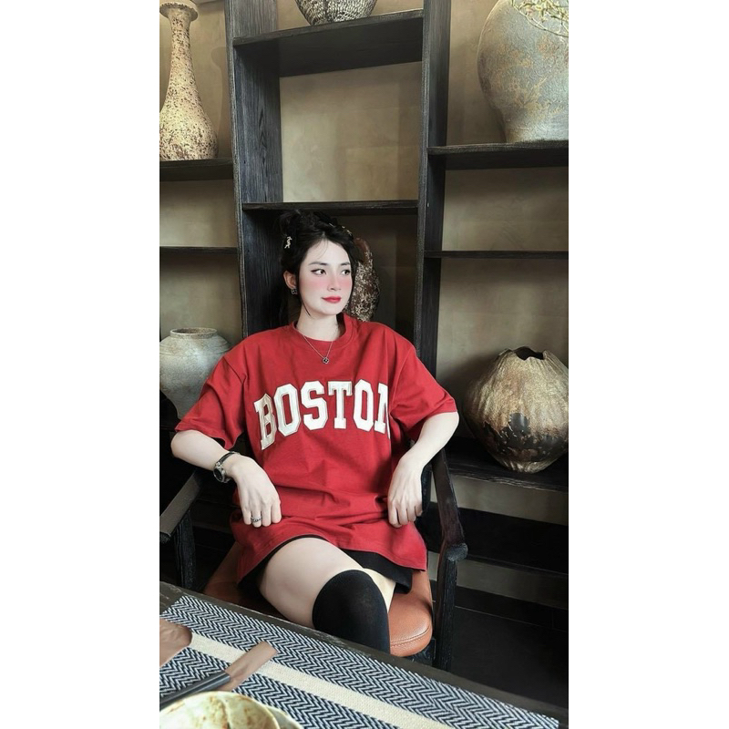 Áo Phông Bostonn Đỏ QCCC