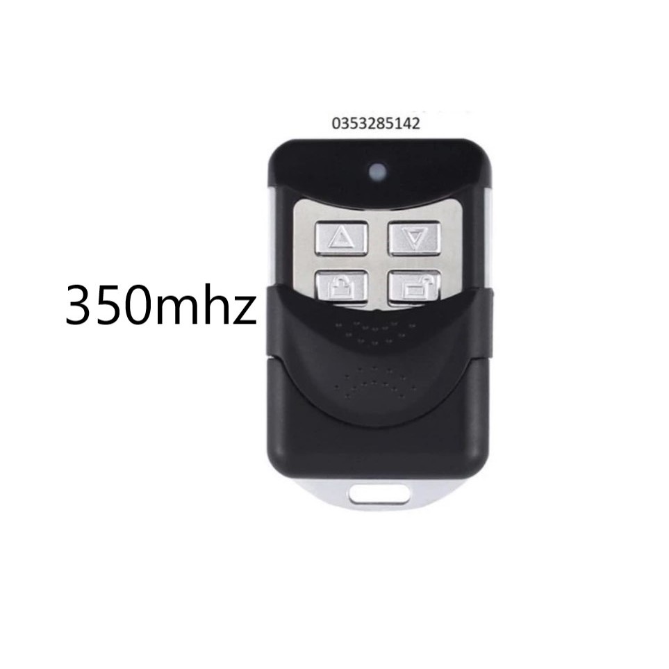 Remote Cửa Cuốn Học Lệnh Thông Minh Tần Số 350Mhz Inox Cao Cấp