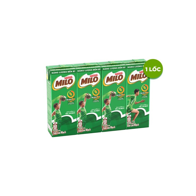 Lốc 4 hộp sữa Milo