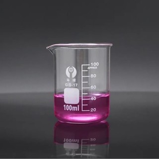 Cốc thủy tinh chia vạch chịu nhiệt 100ml