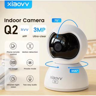 ( Camera 2K ) Camera XiaoVV Q2 3.0 Mp 2K HD PTZ giám sát thông minh gia đình
