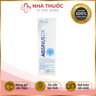 ✅ Xịt mũi Agsinus DK 70ml - Dung dịch vệ sinh mũi hiệu quả
