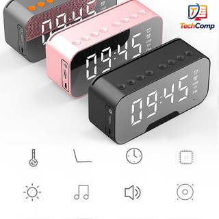 Loa bluetooth kiêm đồng hồ để bàn cao cấp  Cs2