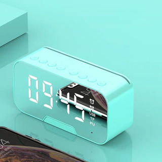 Loa bluetooth kiêm đồng hồ để bàn cao cấp  Cs2